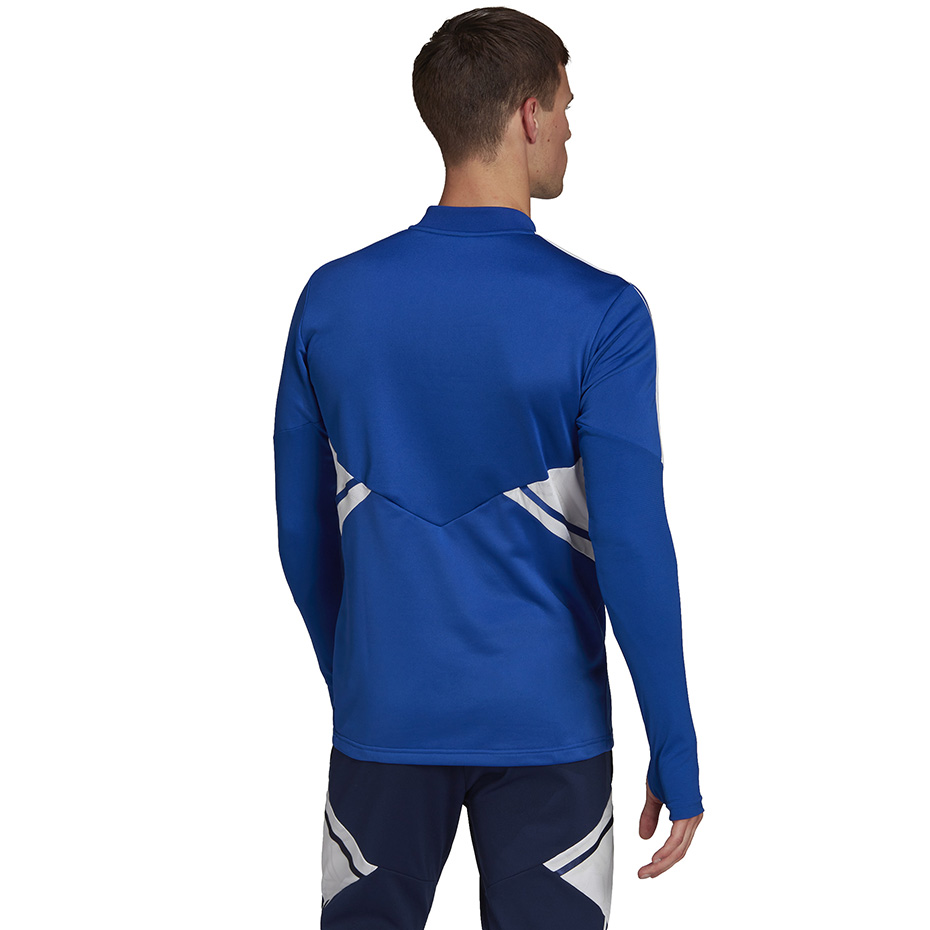 Bluza trening adidas Condivo 22 Training 1/2 zip men's , blue and white HA6271