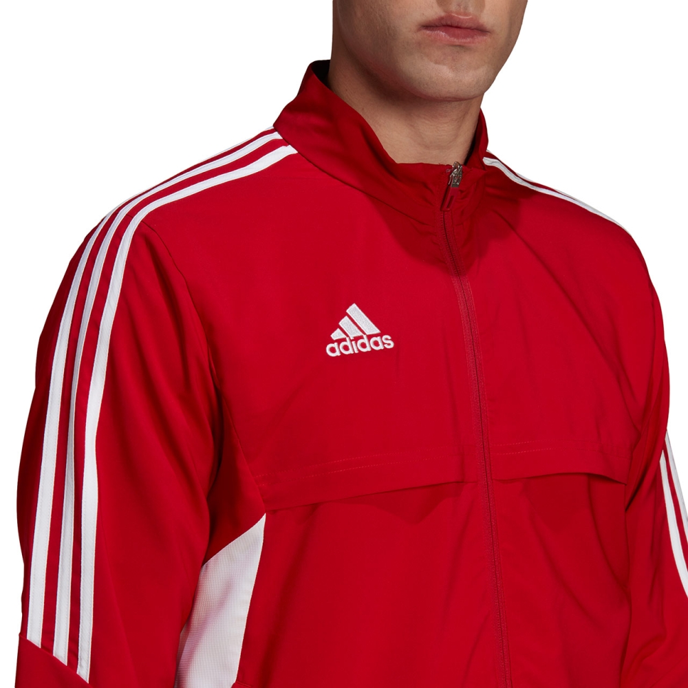 Bluza trening adidas Condivo 22 Presentation men's red HA6238