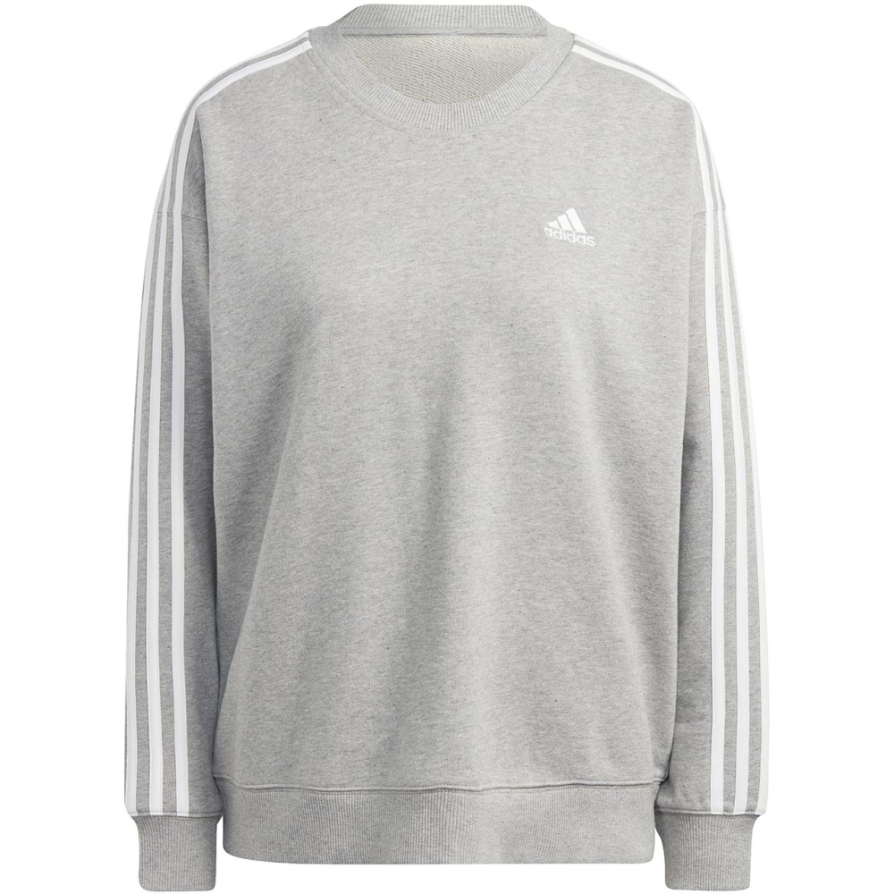 Bluza trening Adidas Essentials 3-Stripes 's gray IC9905 dama