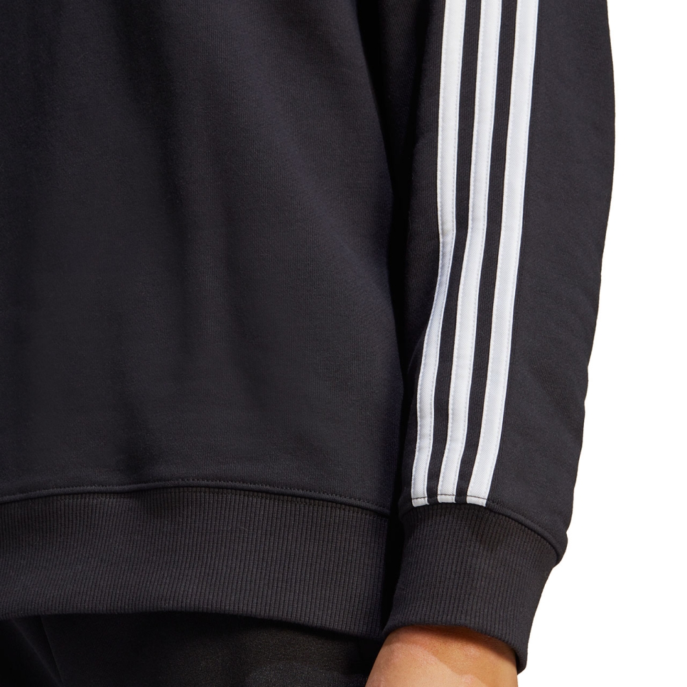 Bluza trening 's adidas Essentials 3-Stripes black IC8766 dama