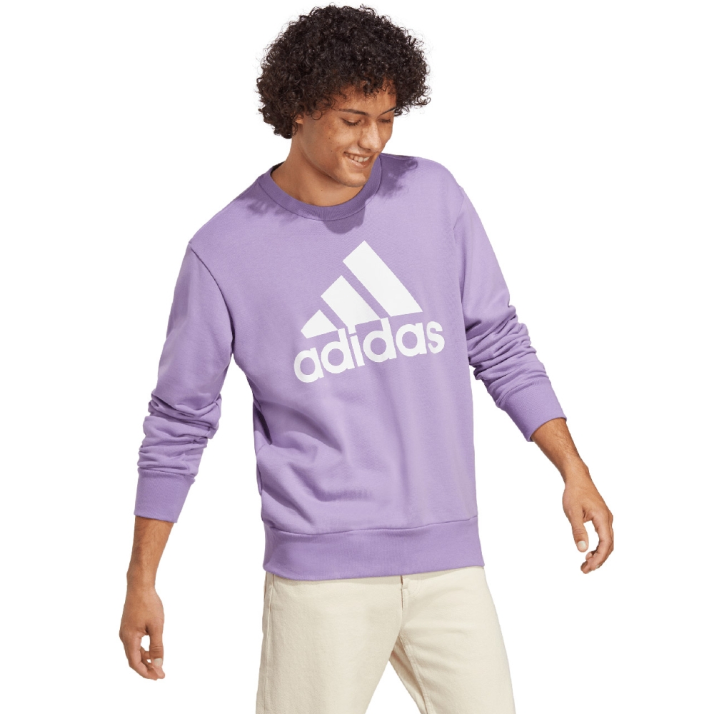 Bluza trening Adidas Essentials French Terry Big Logo men's violet IC9327