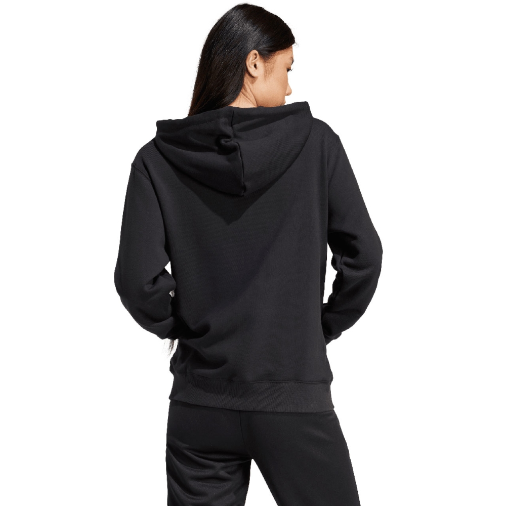 Bluza trening adidas Essentials Linear Full-Zip French Terry 's black IS2072 dama