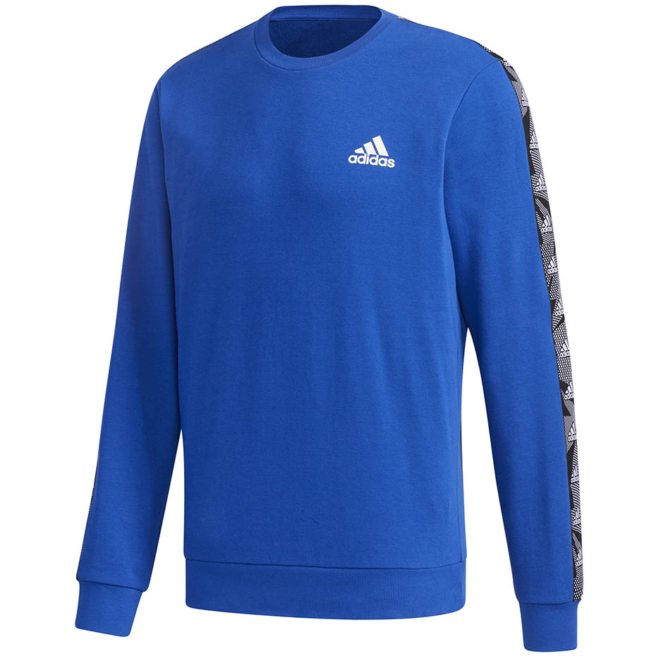 Bluza trening Men's adidas Essentials Tape blue GD5449