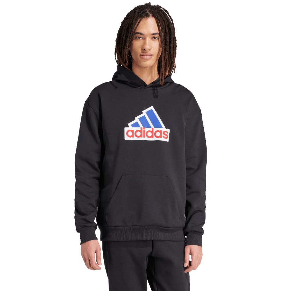 Bluza trening adidas FI BOS HD OLY men's black IS3233