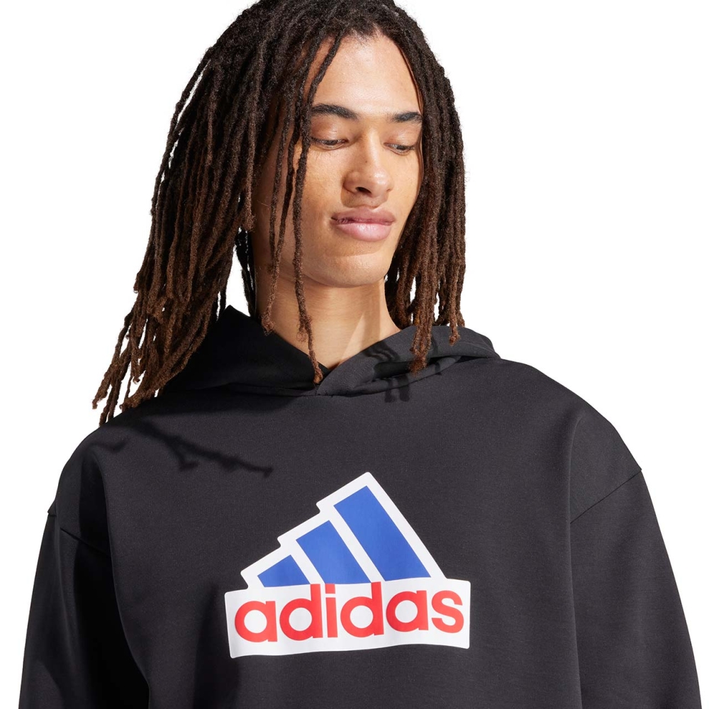 Bluza trening adidas FI BOS HD OLY men's black IS3233