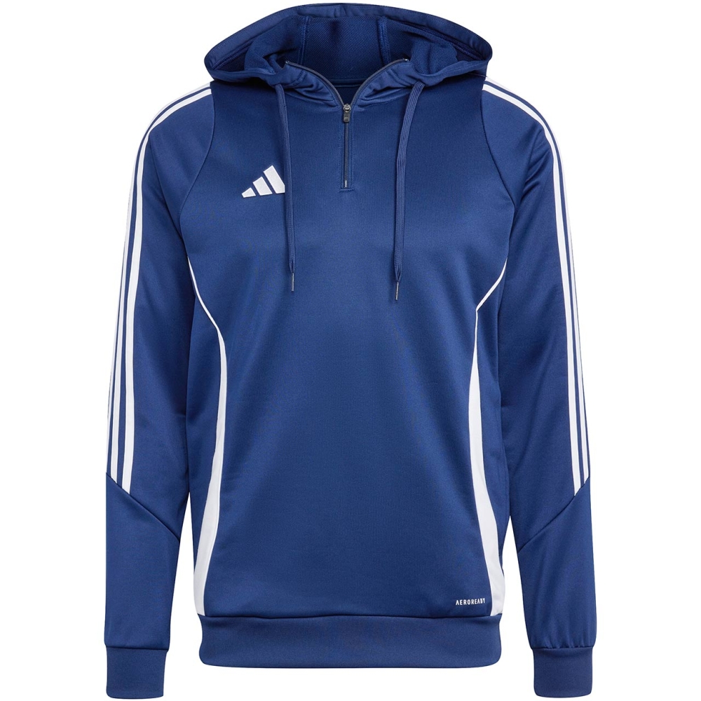 Bluza trening adidas Tiro 24 Training Hooded men's blue IR9398