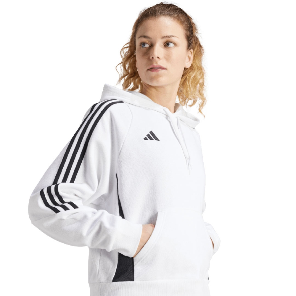 Bluza trening Adidas Tiro 24 Hooded 's white IR7508 dama