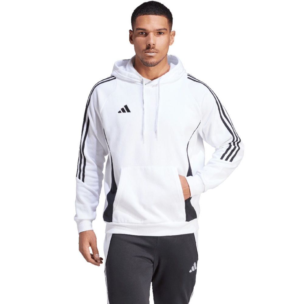 Bluza trening Men's adidas Tiro 24 Sweat Hooded white IR7547