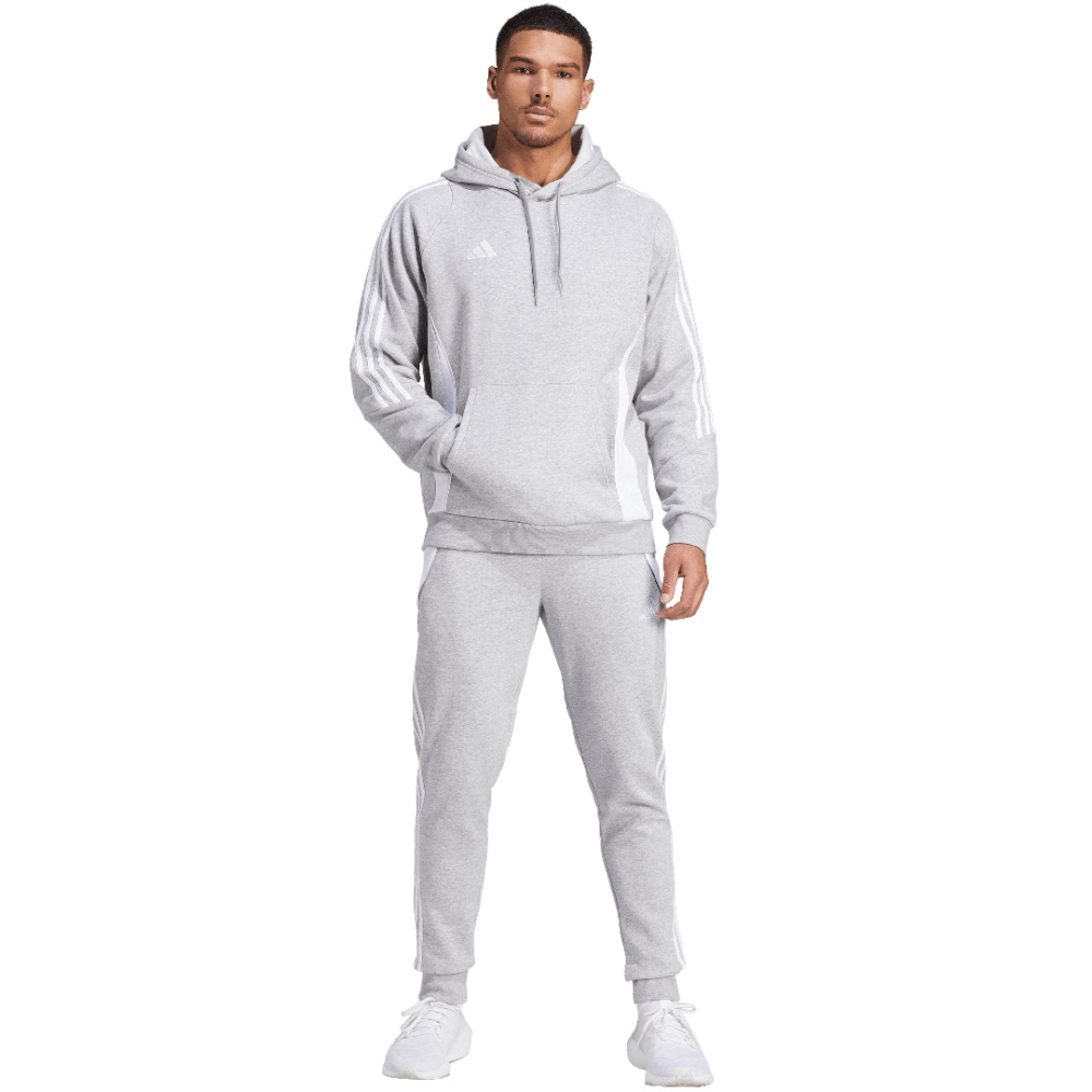 Bluza trening Adidas Tiro 24 Sweat Hooded men's gray IR7545