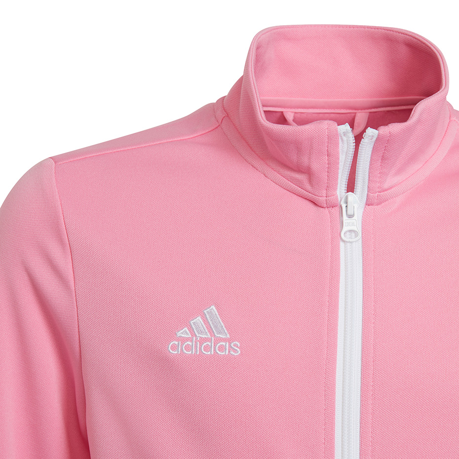 Jacheta Bluza dla dzieci adidas Entrada 22 Track różowa HC5035