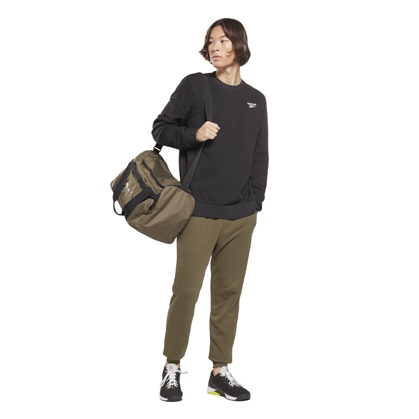 Bluza trening Reebok ID Logo Crewneck barbat