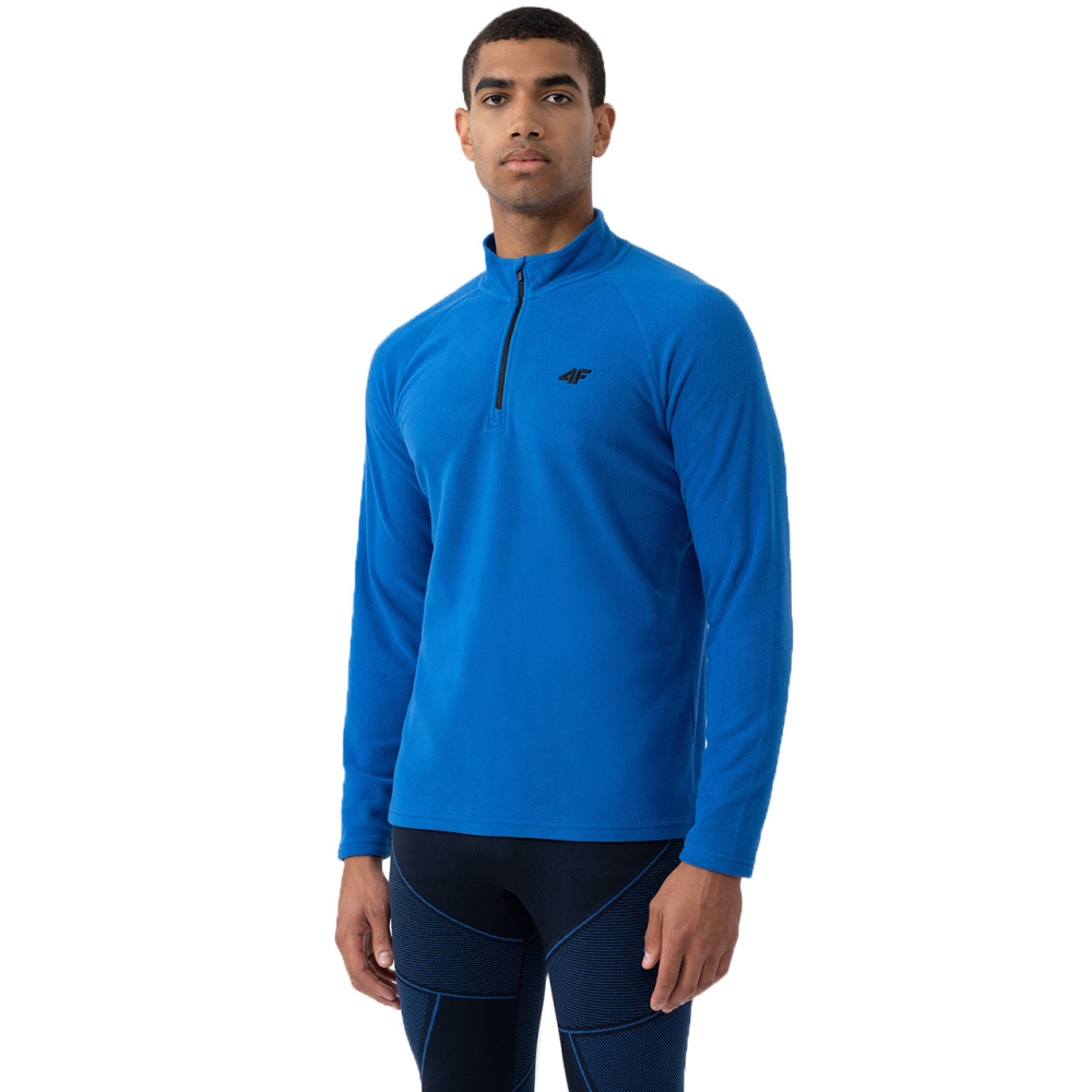 Bluza trening Bluza Men's 4F M034 cobalt 4FAW23UFLEM034 36S