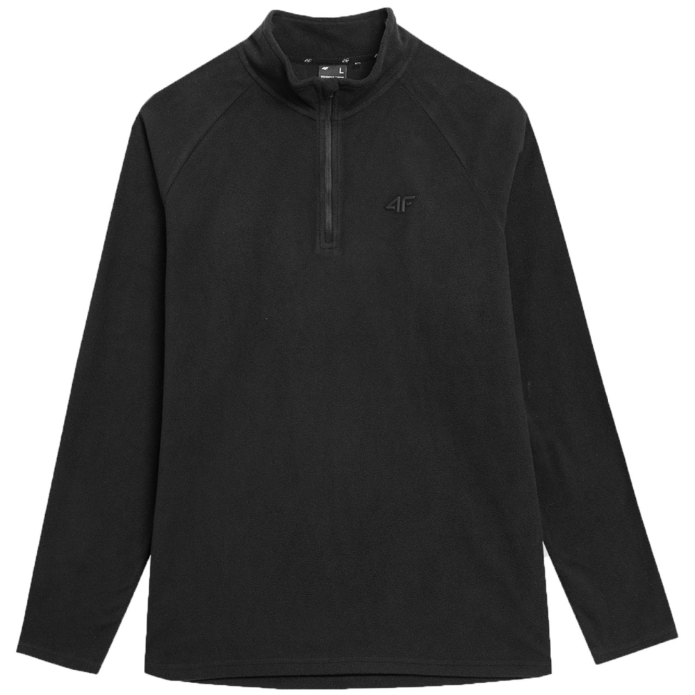 Bluza trening Bluza Men's 4F M034 deep black 4FAW23UFLEM034 20S