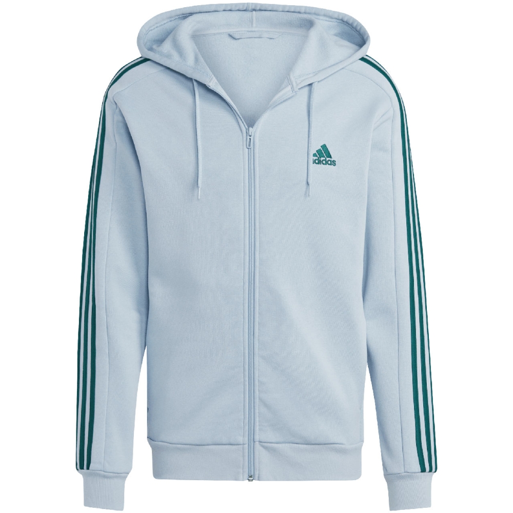 Bluza trening Bluza adidas Essentials 3-Stripes Full-Zip men's blue IJ8932