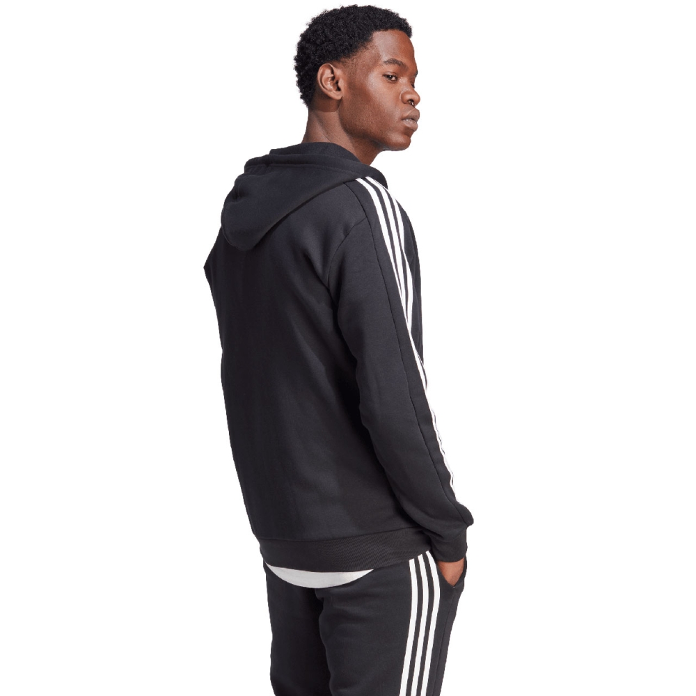 Bluza trening Bluza adidas Essentials 3-Stripes men's Stripes Full-Zip black IB4029