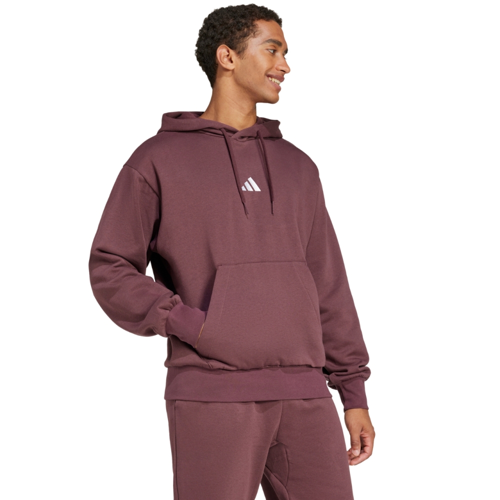 Bluza trening Bluza Men's adidas Essentials Feelcozy brown IN6070