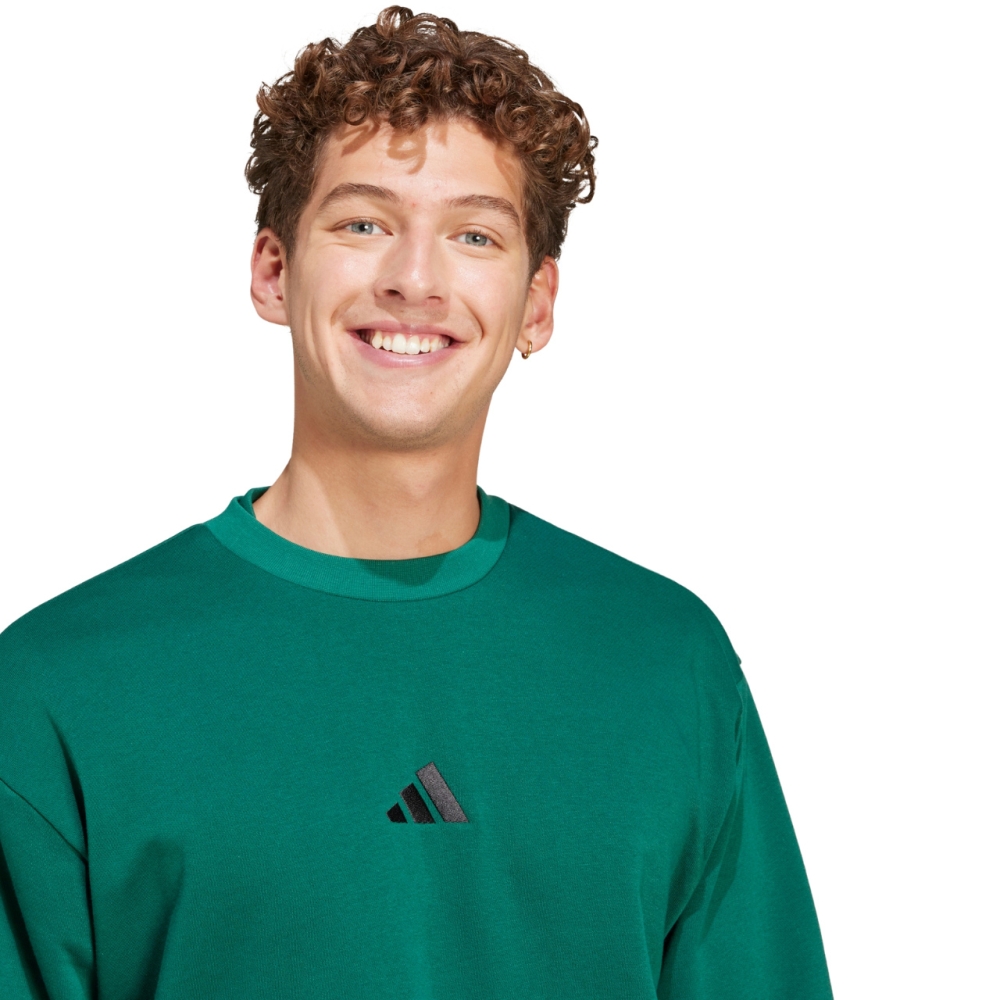 Bluza trening Bluza Men's adidas Essentials Feelcozy green JE3788