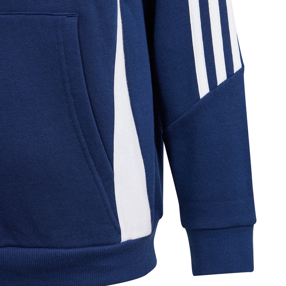 Bluza trening Adidas Tiro 24 Hooded Sweat 's , navy blue IR7504 copil