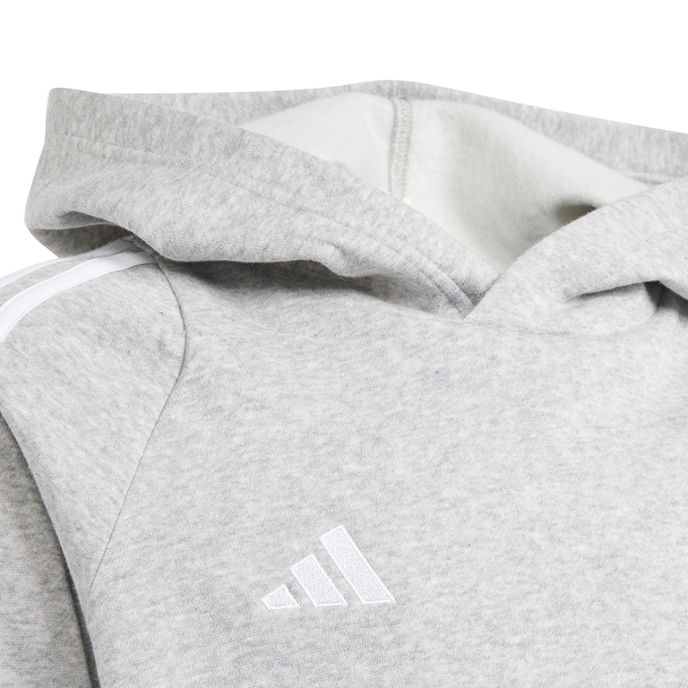 Bluza trening Adidas Tiro 24 Hooded Sweat 's gray IR7505 copil