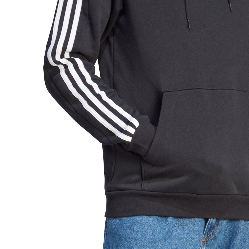 Bluza trening Bluza Hanorac adidas Essentials 3-Stripes men's black IB4028