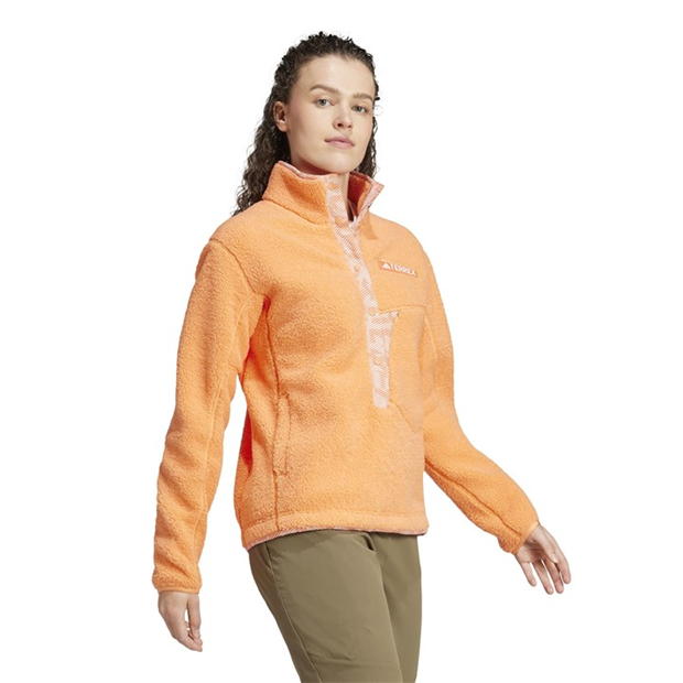 Bluza trening Bluza adidas Terrex Xploric High Pile Pullover dama