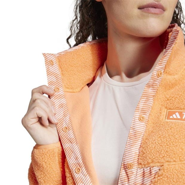 Bluza trening Bluza adidas Terrex Xploric High Pile Pullover dama