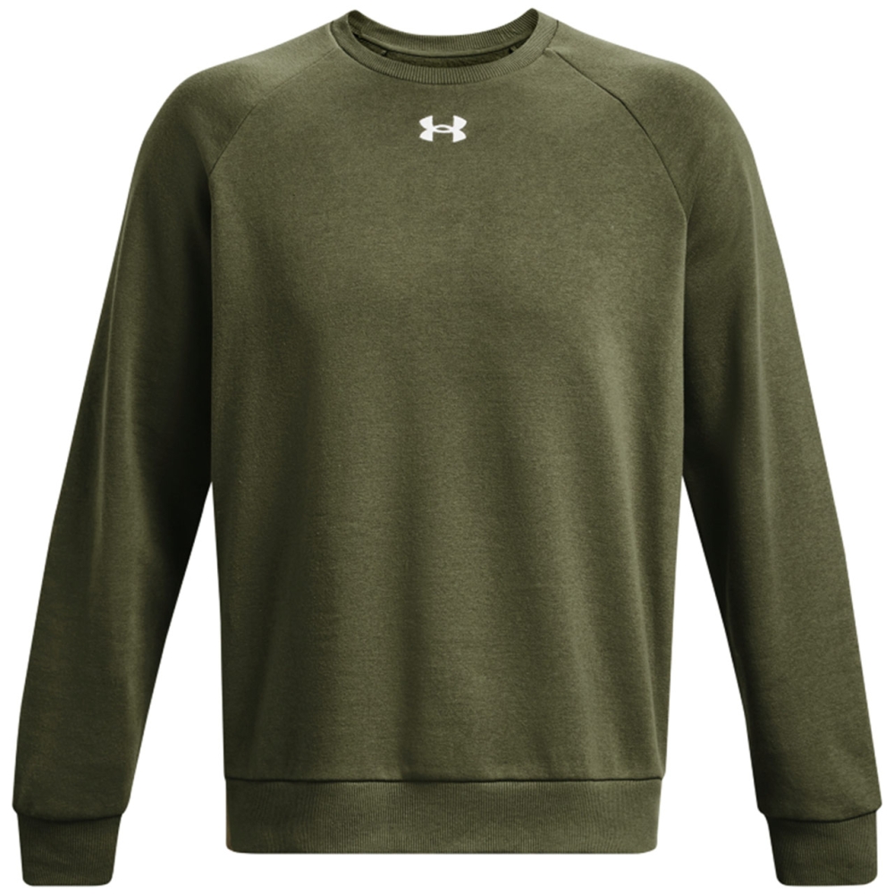 Bluza trening Bluza Men's
 Under Armor Rival Crew khaki 1379755 390 Under Armour