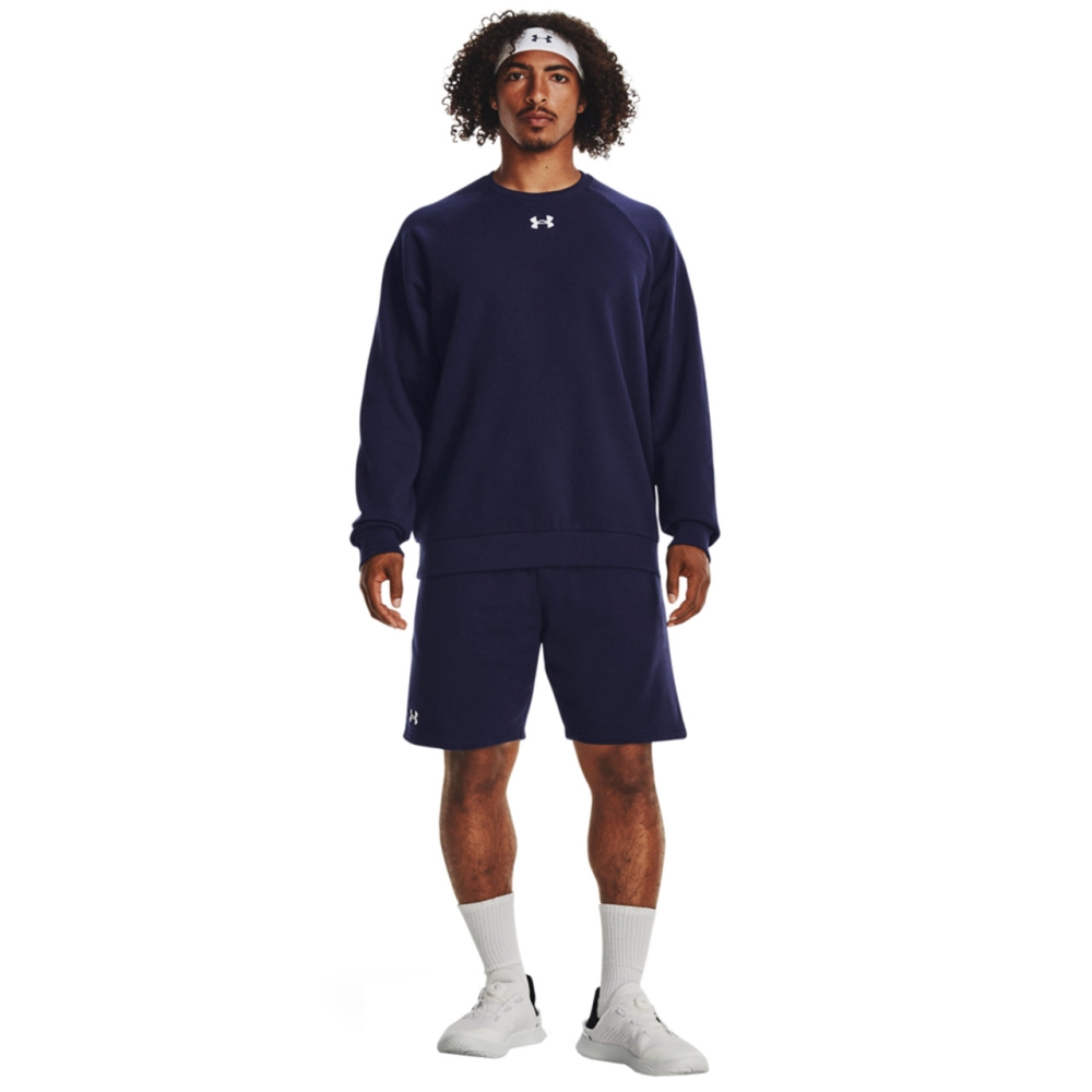 Bluza trening Bluza Under Armor Rival Crew men's 
navy blue 1379755 410 Under Armour