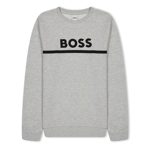 Bluza trening Boss Logo Crew Neck copil baietel