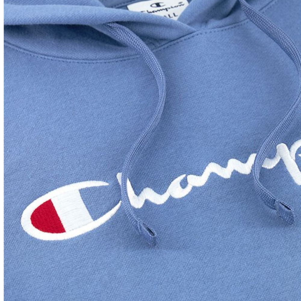 Bluza trening Champion Hooded blue 's 117529 BS099 dama