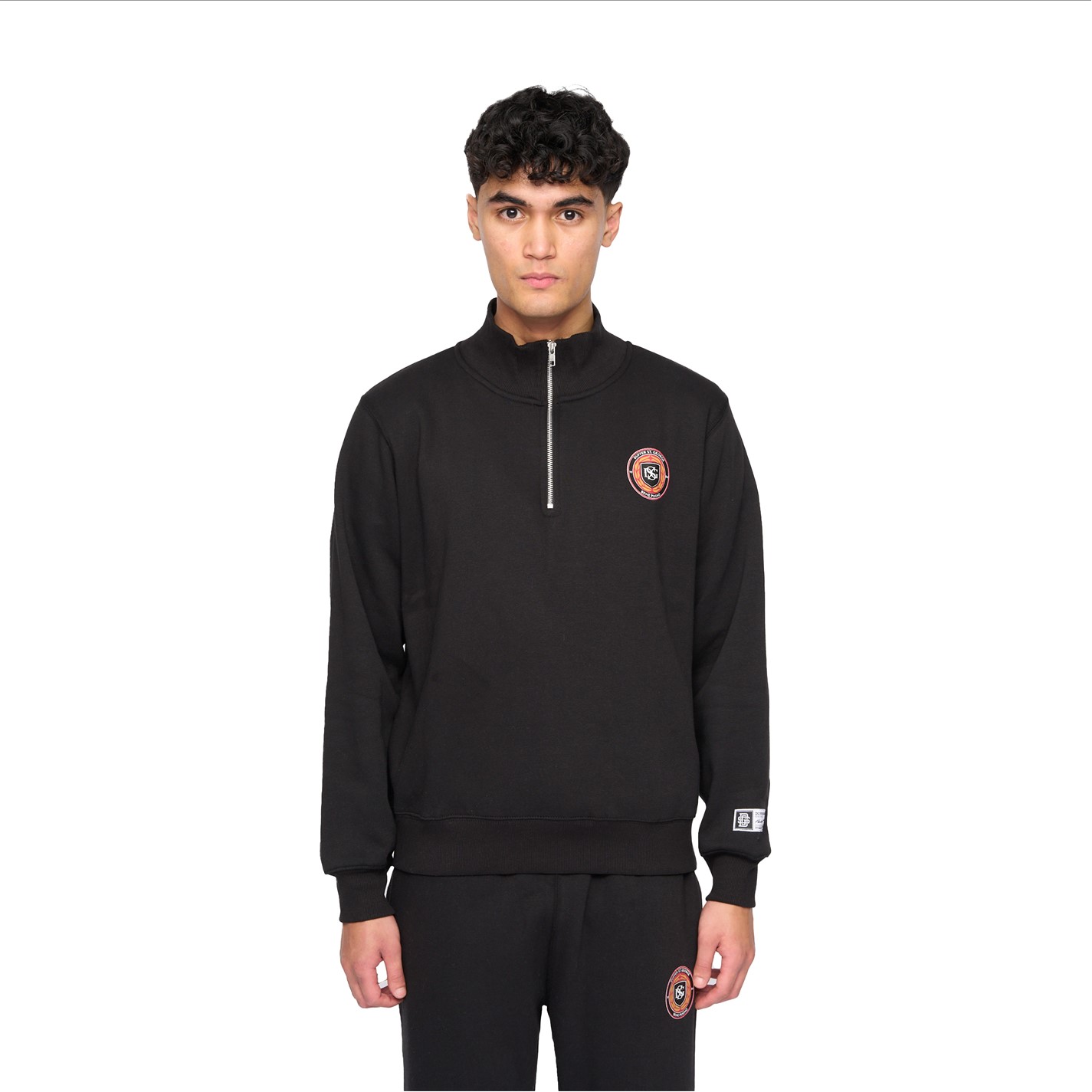 Bluza trening Duffer Stamp quarter Zip