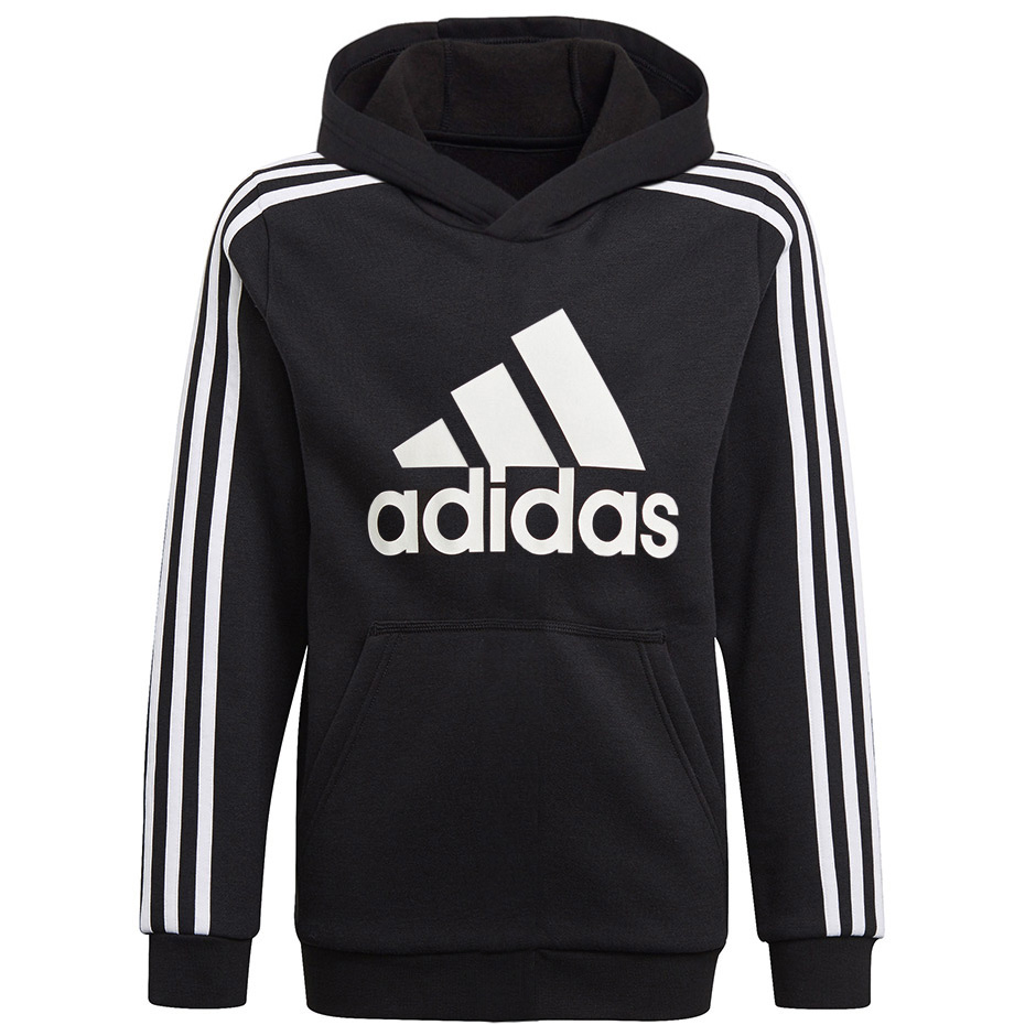 Bluza dla dzieci adidas Essentials Logo czarna H62266