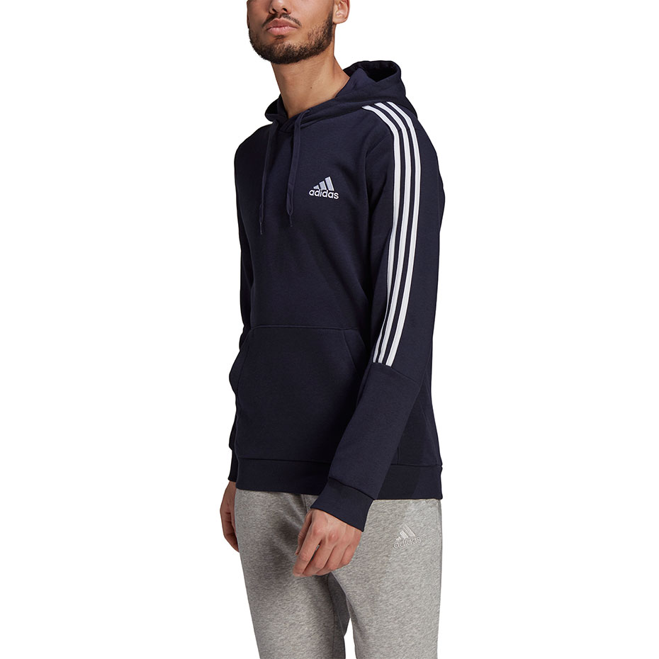 Bluza trening Hanorac Men's adidas Essentials navy blue GK9584