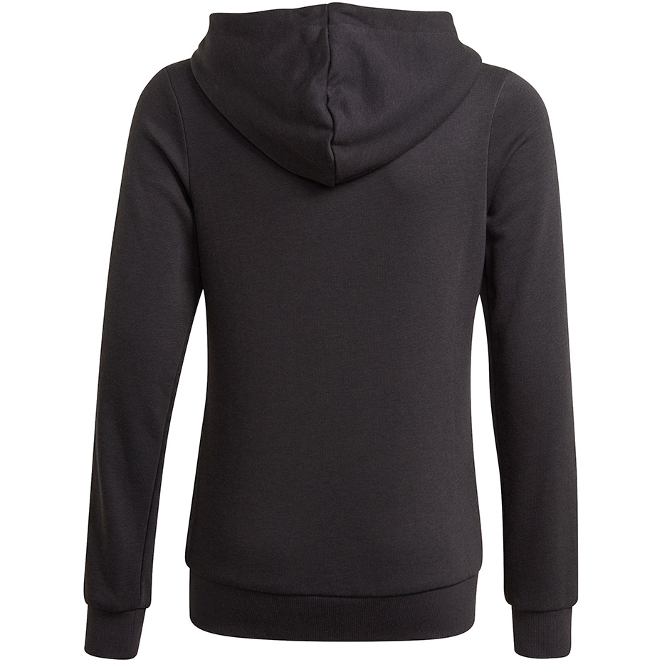 Hanorac Bluza dla dzieci adidas Essentials Full-Zip HD czarna GN4050