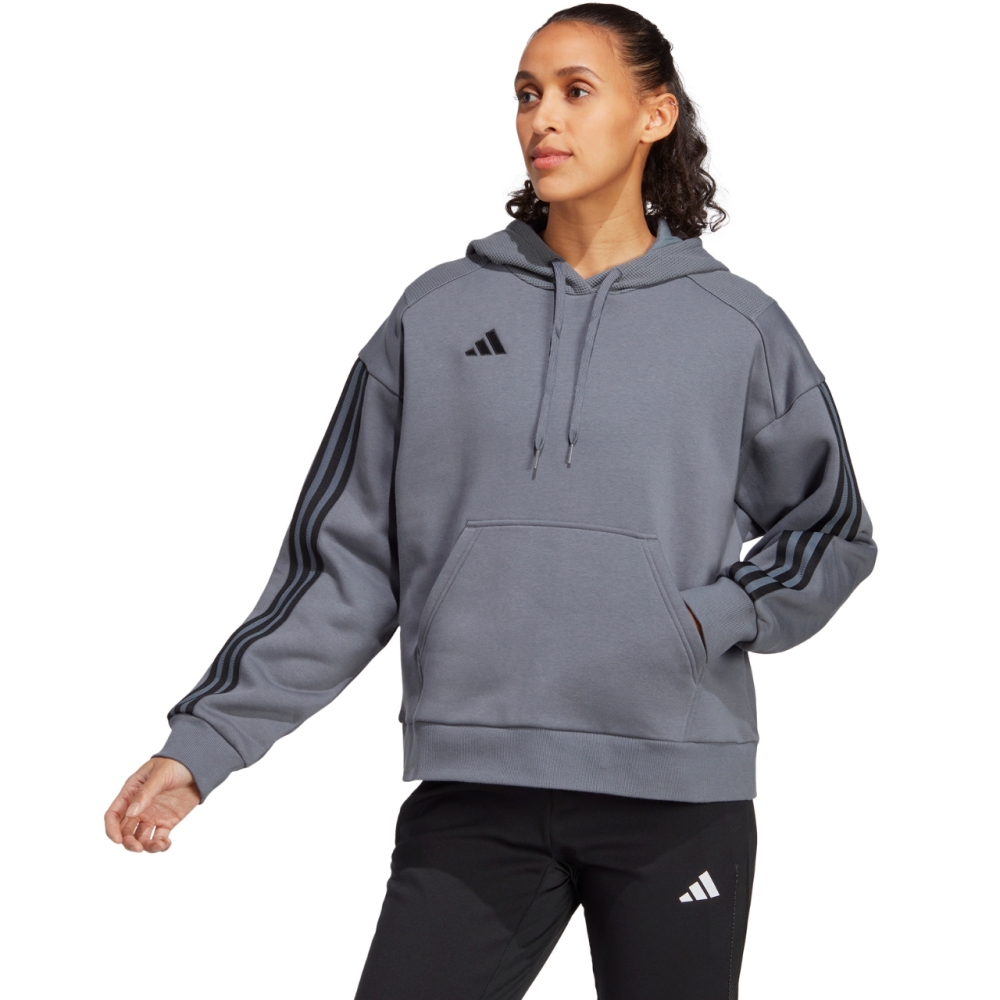 Bluza trening Hanorac adidas Tiro 23 Competition Cotton 's gray IC4618 dama