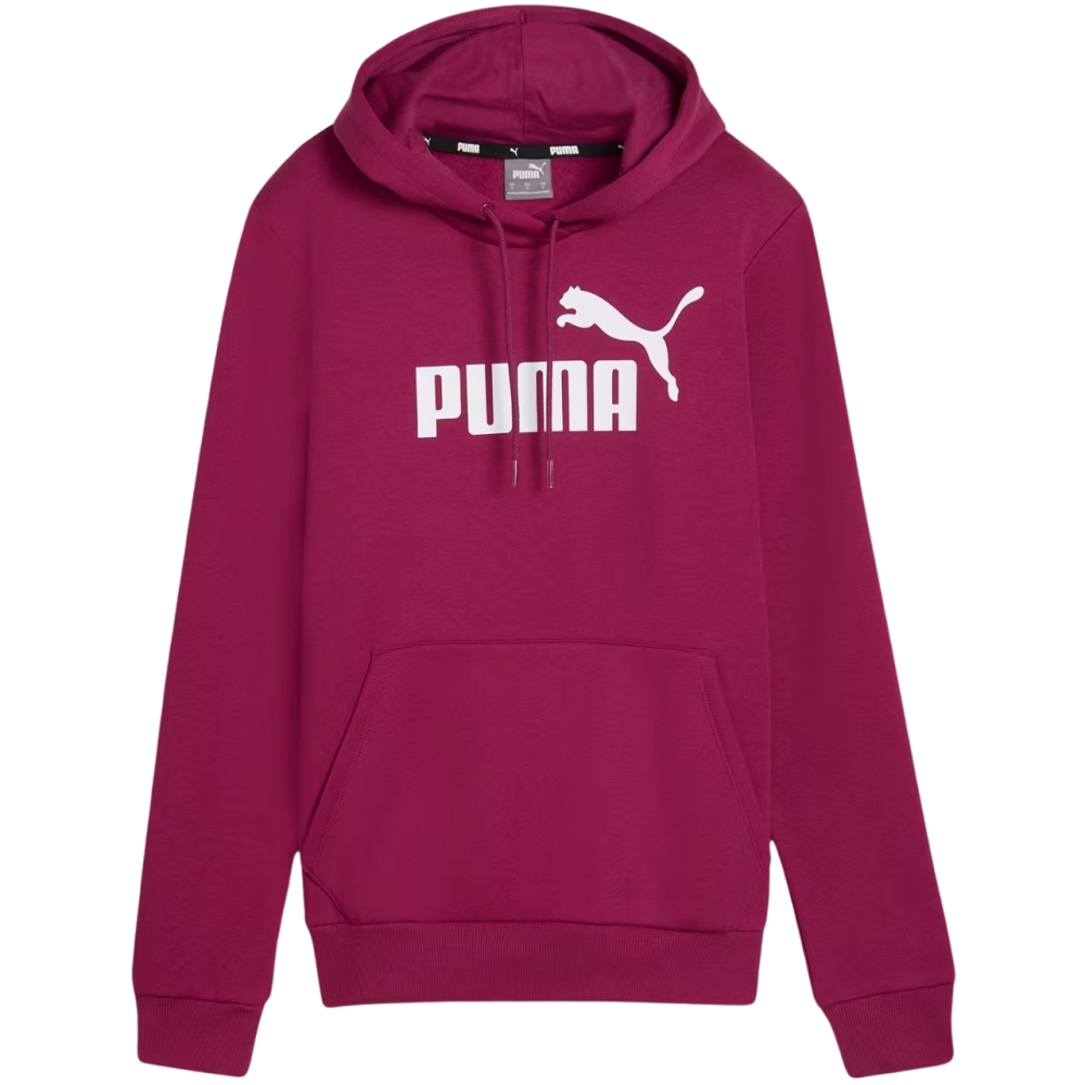 Bluza trening Hanorac 's Puma ESS Logo FL burgundy 586789 52 dama