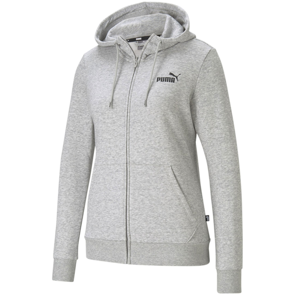 Bluza trening Hanorac Puma 's ESS Small Logo Full-Zip TR gray 586813 04 dama