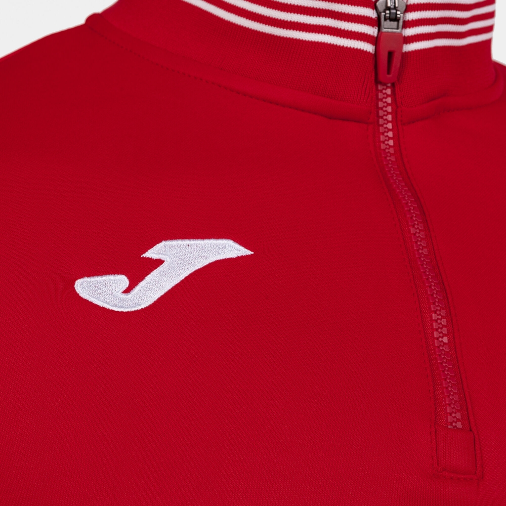 Bluza trening Campus Iii 1/2 Zipper Red Joma