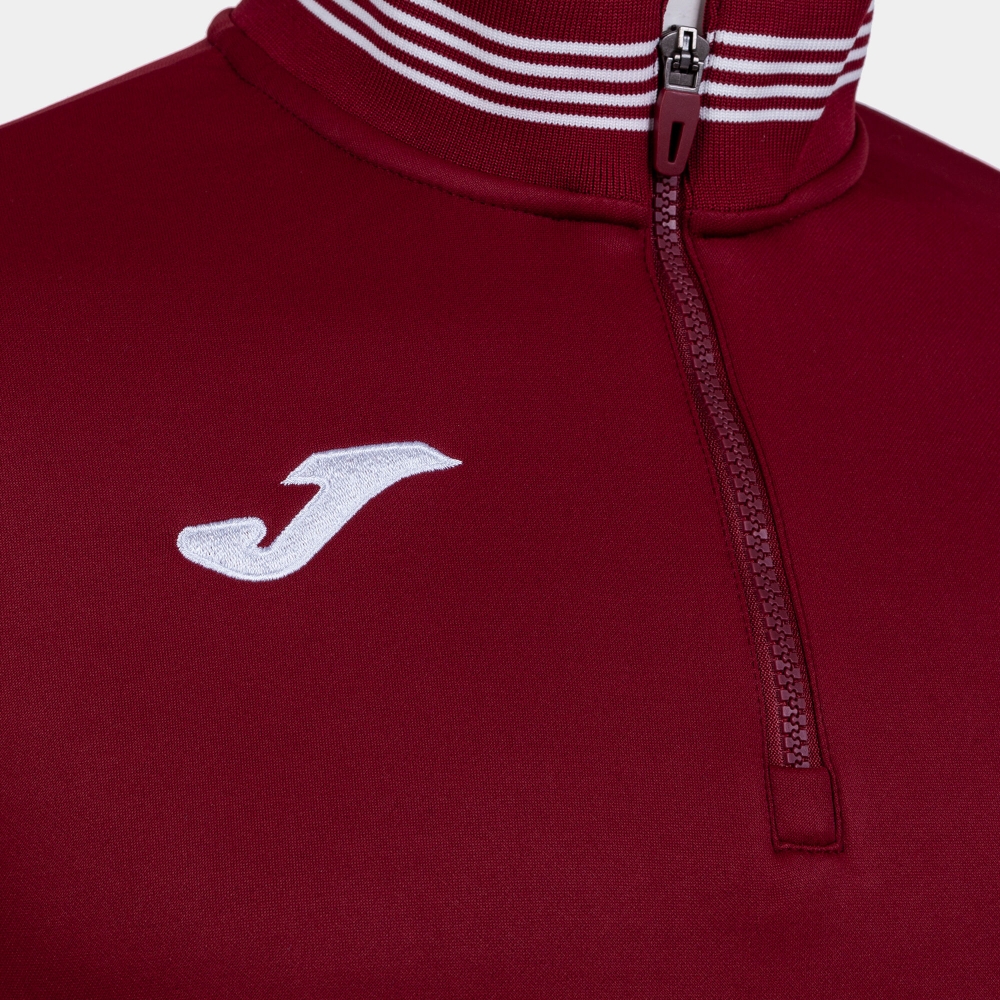 Bluza trening Campus Iii 1/2 Zipper Burgundy Joma