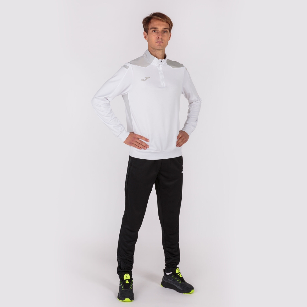 Bluza trening Championship Vi White Gray Joma