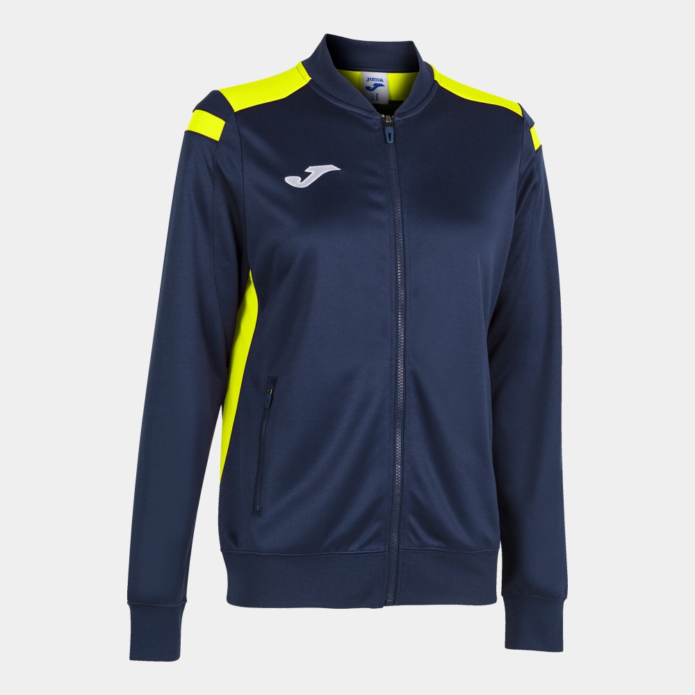 Bluza trening Bluza fermoar Championship Vi Navy Fluor Yellow Joma