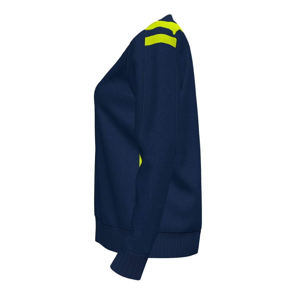 Bluza trening Bluza fermoar Championship Vi Navy Fluor Yellow Joma