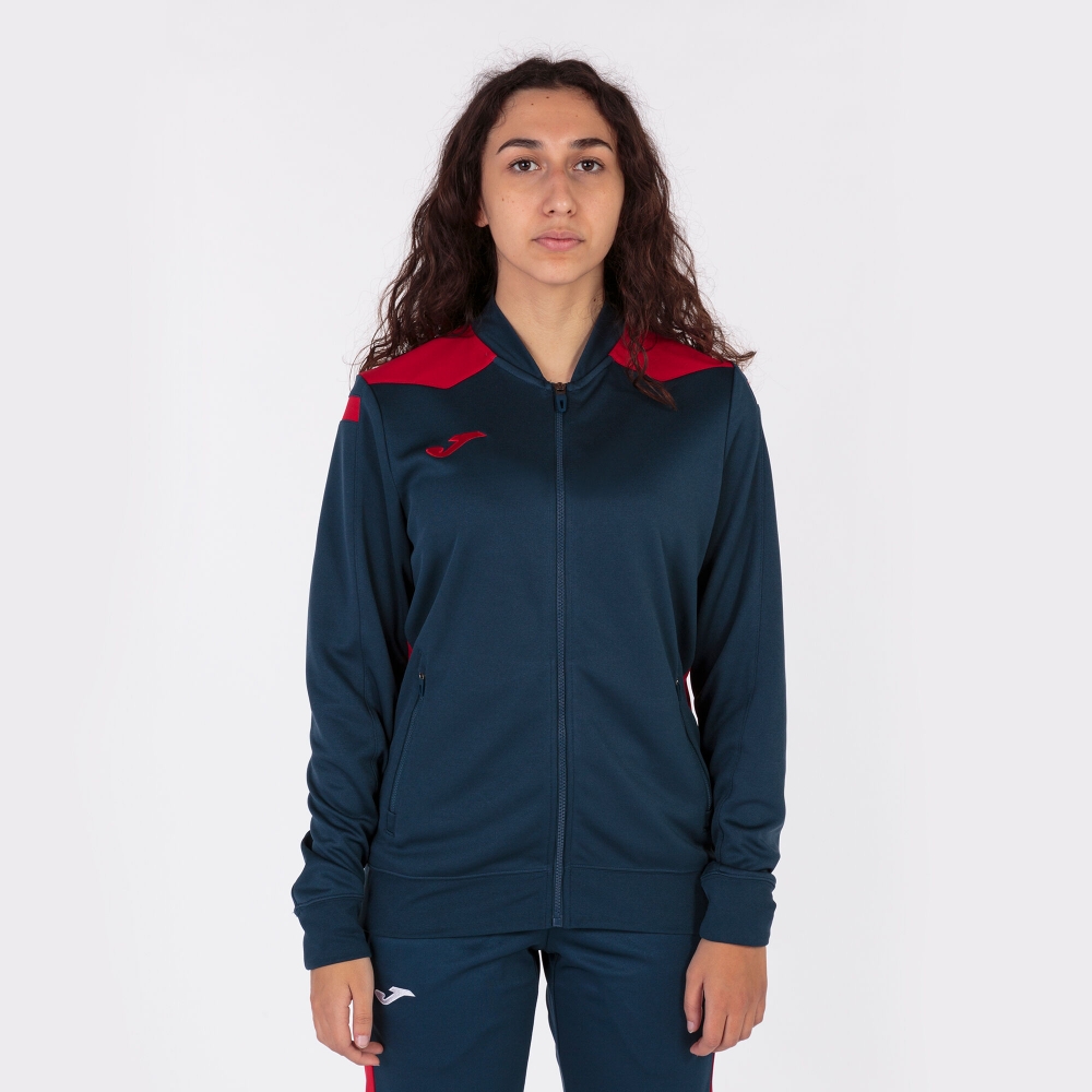 Bluza trening Bluza fermoar Championship Vi Navy Red Joma