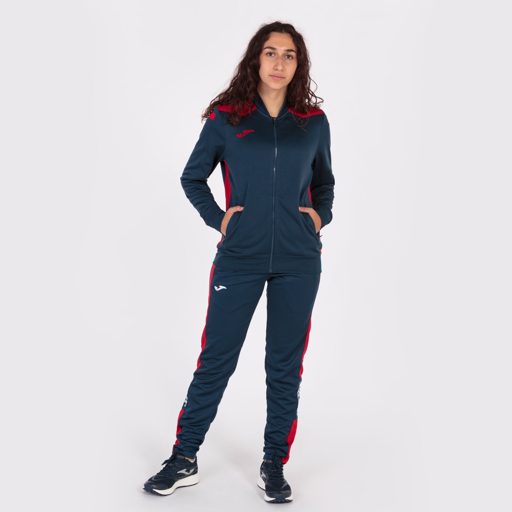 Bluza trening Bluza fermoar Championship Vi Navy Red Joma