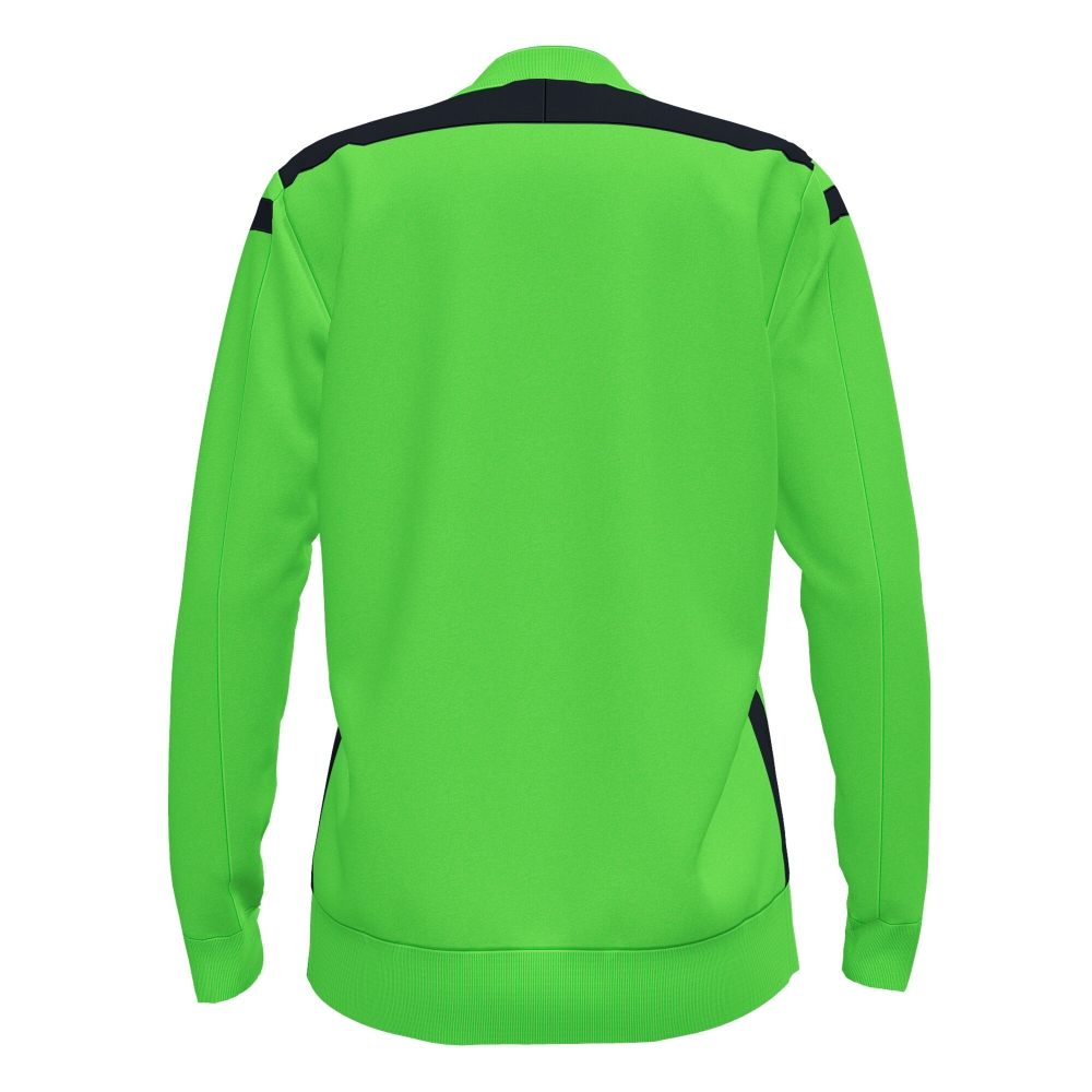 Bluza trening Bluza fermoar Championship Vi Fluor Green Black Joma