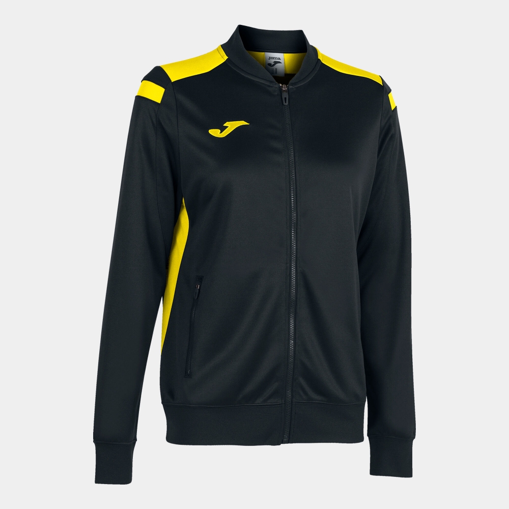 Bluza trening Bluza fermoar Championship Vi Black Yellow Joma