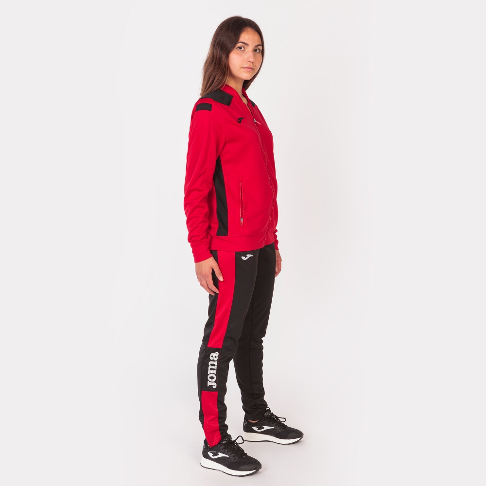 Bluza trening Bluza fermoar Championship Vi Red Black Joma