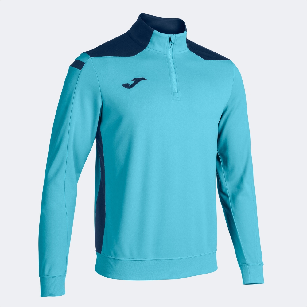 Bluza trening Championship Vi Fluor Turquoise-navy Joma