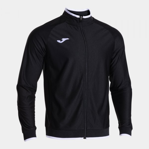 Bluza trening Bluza fermoar Combi Premium Black White Joma