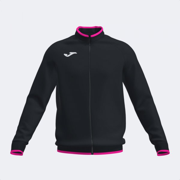 Bluza trening Bluza fermoar Combi Premium Black Fluor Pink Joma